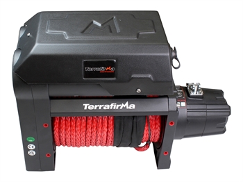 El-spil med dobbelt motor & fiberwire fra Terrafirma4x4 12000 LBS