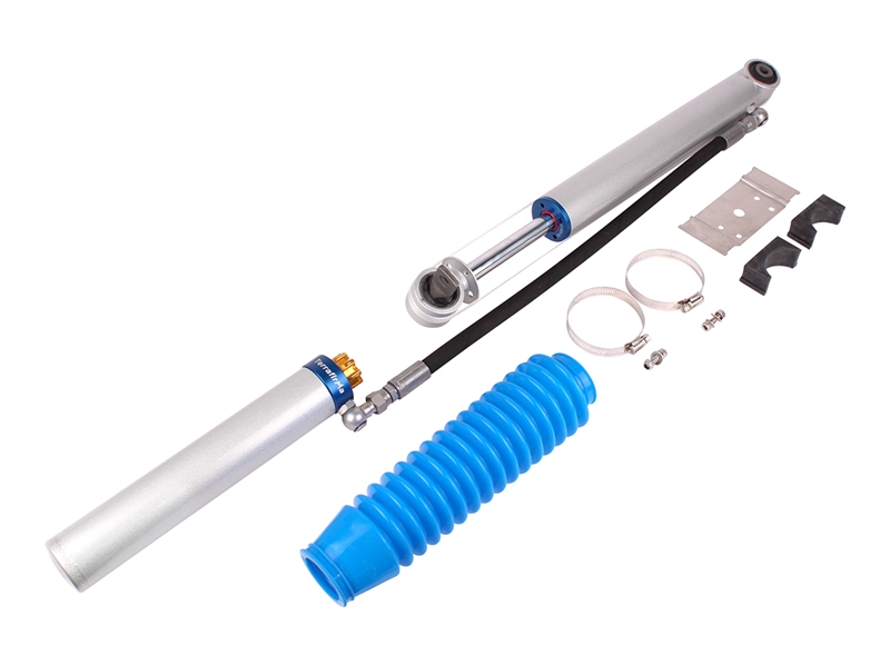 Fjernbeholder 8-trins justerbar fjernbeholder forreste støddæmper 5" fra Terrafirma4x4 til Land Rover Discovery 2 og Defender