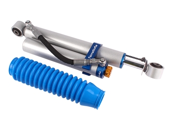 Fjernbeholder 8-trins justerbar fjernbeholder bagerste højre støddæmper 5" fra Terrafirma4x4 til Land Rover Discovery 2 og Defender