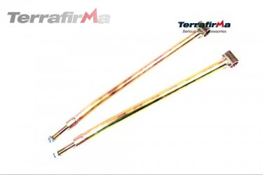 Bærearme med knæk - Bag fra TerraFirma4x4 til Land Rover 90, 110, 130, D1 & RRC