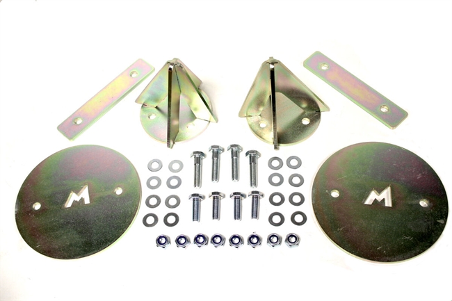 Bagfjeder relocator 2 stk. fra Terrafirma til Land Rover Defender 110