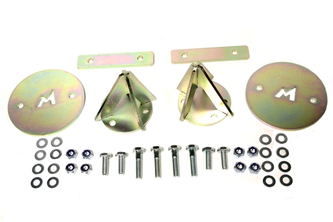 Super-lift spiralfjeder-relokator - bagerst til Land Rover Defender/Discovery 1/Range Rover Classic