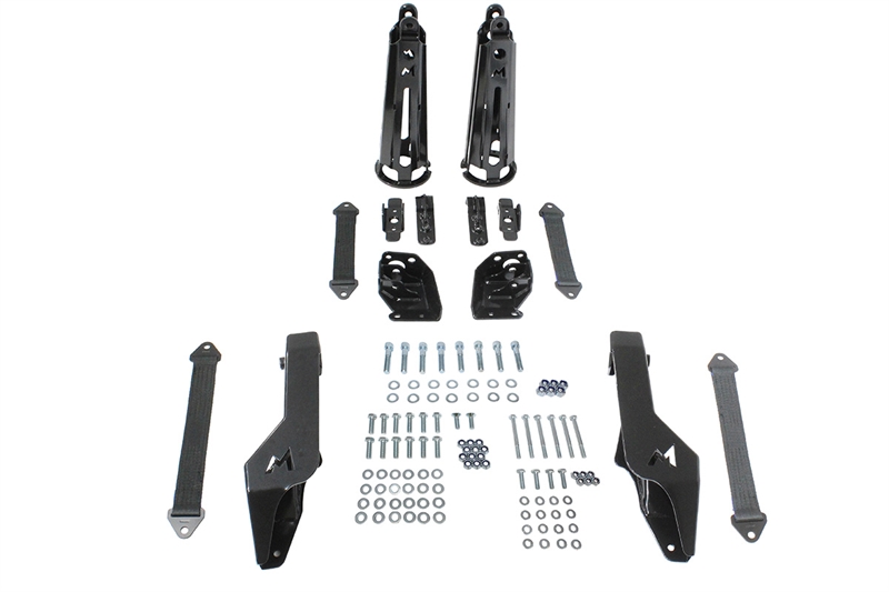 Monteringssæt 2,5" "Smooth body shock" foran/bag til Land Rover Defender