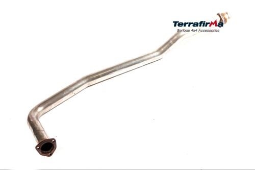 Rustfrit udstødningssrør til Land Rover Defender/Discovery 1/Range Rover Classic 300tdi Årgang 1994-1998