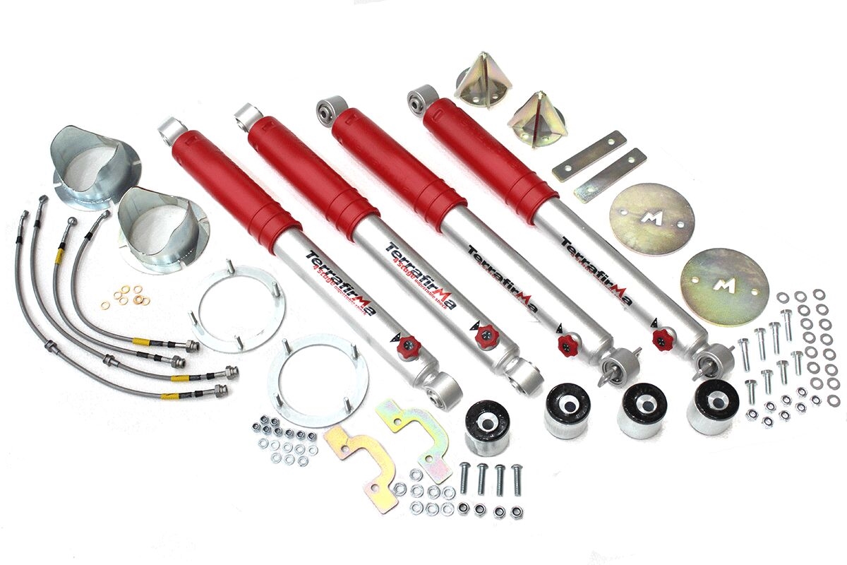 Hævningskit 3 Suspension kit fra Terrafirma til til Land Rover Discovery 2