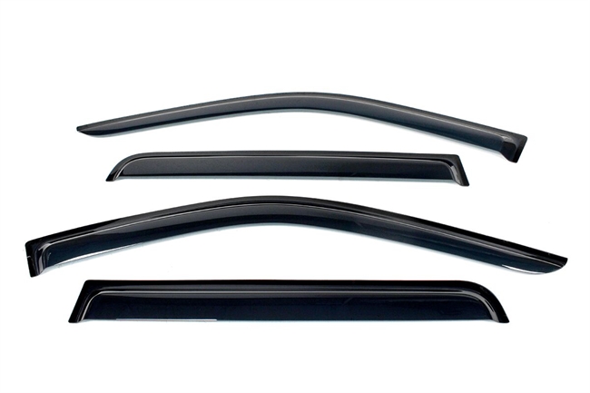 Vindafviser/Wind deflectors - Sæt med 4 vindafvisere til Land Rover Freelander 1 4-dørs