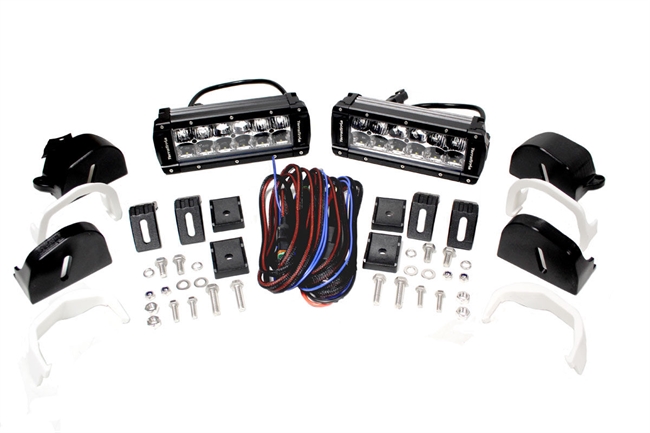 Lygte kit - LED til kølergitter til Land Rover Discovery 4 Årgang 2014-2016