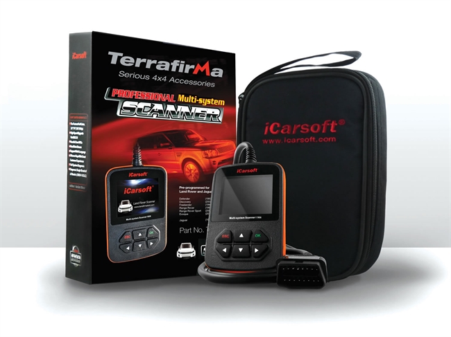 Scanner - Håndholdt Land Rover-specifik OBDII-scanner/kodelæser/diagnoseværktøj