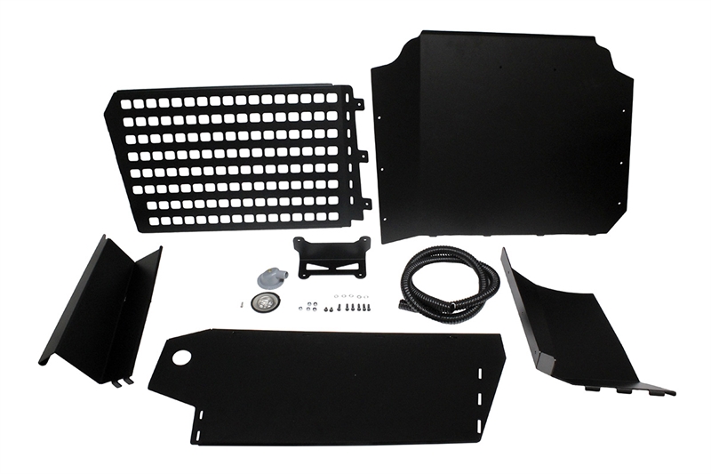 Opbevaringsrum til Flip-up vindue TF984 til førersiden til Land Rover Discovery 3 + 4 