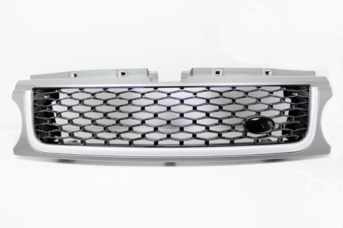 Frontgitter i grå-sort-sølv til Range Rover Sport Årgang 2005-2009