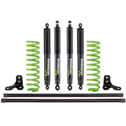 Hævningskit 2" Ironman Suspension kit til Toyota Landcruiser 100 series (Benzin) årg. 3/1998+ kit Heavy Duty med Foam Cell Pro 