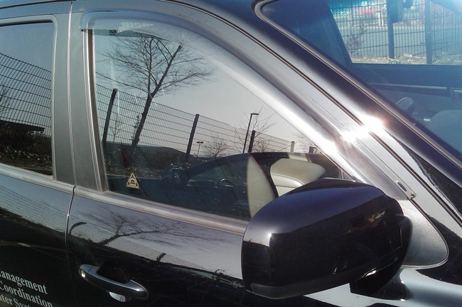 Vindafviser/Wind deflectors front til Hyndai Tucson årg. 04-14