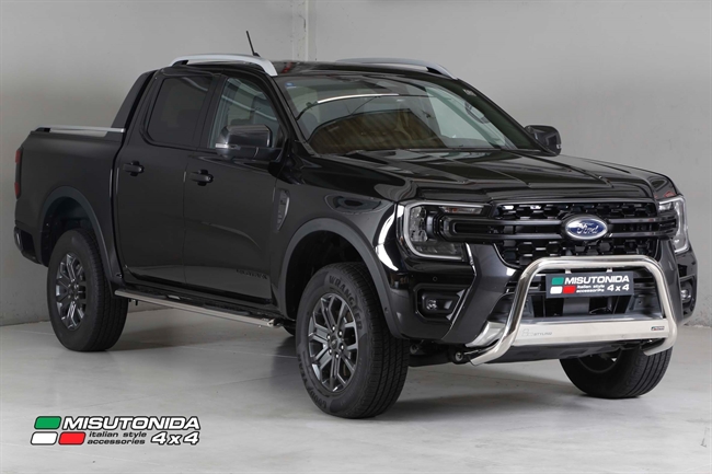 A-bar City - EU godkendt - blank - i rustfri stål til Ford Ranger Årgang 2023+