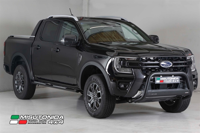 A-bar City - EU godkendt - Sort - i rustfri stål til Ford Ranger Årgang 2023+