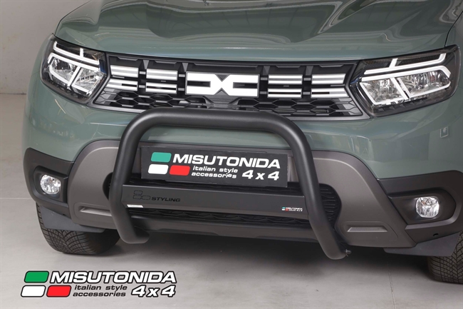 A-bar City - EU godkendt - Sort rustfri stål til Dacia Duster årg. 21-23