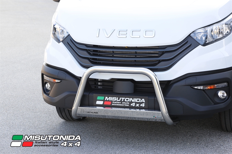 A-bar City EU godkendt - Blank i rustfri stål til Iveco Daily Årgang 2024+