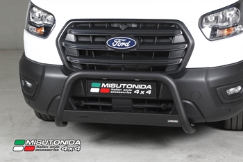 A-bar City - EU godkendt - sort - i rustfri stål til Ford Transit Årgang 2025+