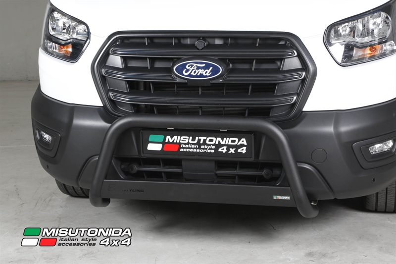 A-bar City - EU godkendt - sort - i rustfri stål til Ford Transit Årgang 2025+