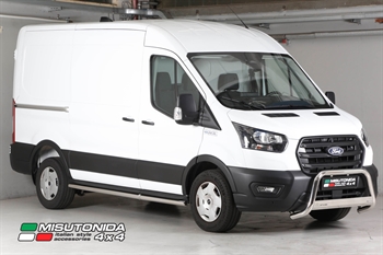 A-bar City - EU godkendt - blank - i rustfri stål til Ford Transit Årgang 2025+