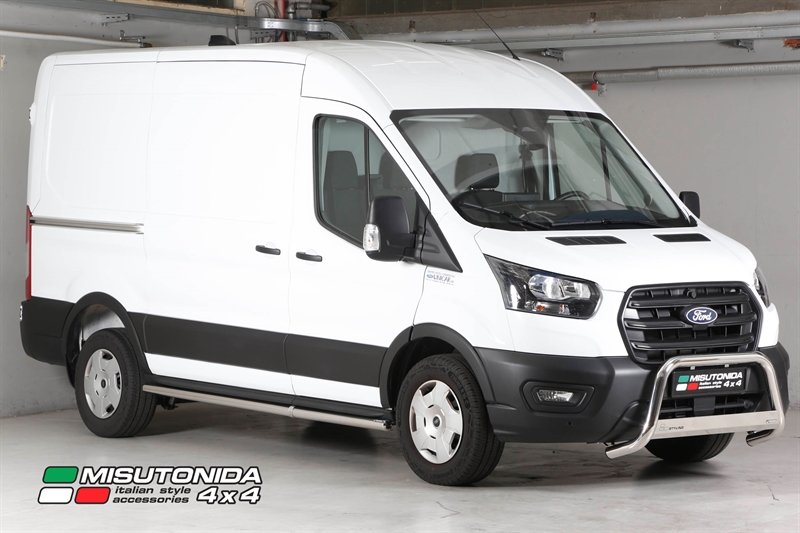 A-bar City - EU godkendt - blank - i rustfri stål til Ford Transit Årgang 2025+