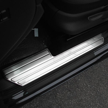 Dørtrins covers i rustfri stål fra Trux til VW Amarok D/C Årgang 2010-2020