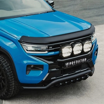 Motorhjelmsbeskyttelse i matsort fra Trux til VW Amarok Årgang 2023+