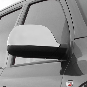 Sidespejls covers fra Trux i poleret rustfri stål til VW Amarok Årgang 2010-2020
