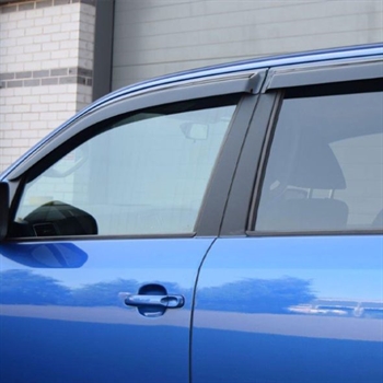 Vindafviser/wind deflector 4 stk. fra Trux til VW Amarok D/C Årgang 2010-2020