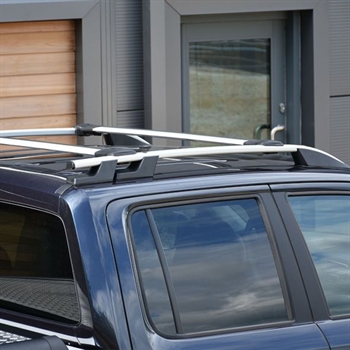 Tagrælinger - Roof Rails X-Treme i sølv fra Trux til VW Amarok D/C Årgang 2010-2020