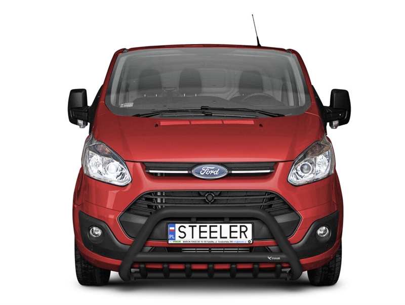 Bullbar i rustfri stål - til Ford Transit Custom Årgang 2012-2018