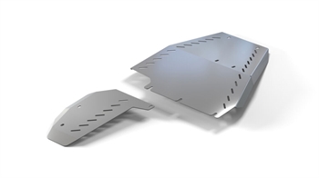 Undervognsbeskyttelse i aluminium - Brændstoftank Adblue til Toyota Land Cruiser 250 Årgang 2024+