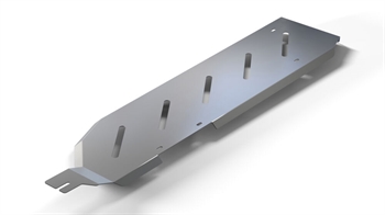 Undervognsbeskyttelse i aluminium - Brændstoftank til Toyota Land Cruiser 250 Årgang 2024+