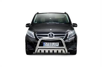 Bullbar i rustfri stål - til Mercedes V-Class Årgang 2014-2019