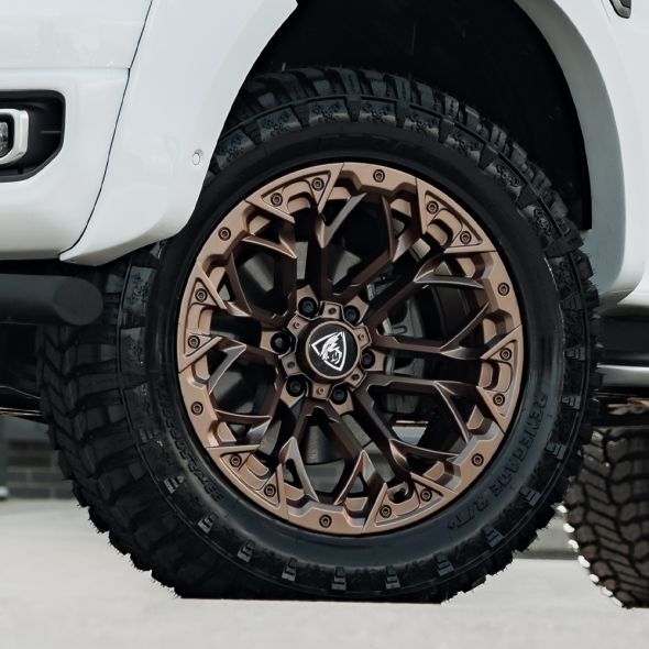 Alu. fælg Predator Scorpion XD 20\'\' i bronze til Ford Ranger Årgang 2023+