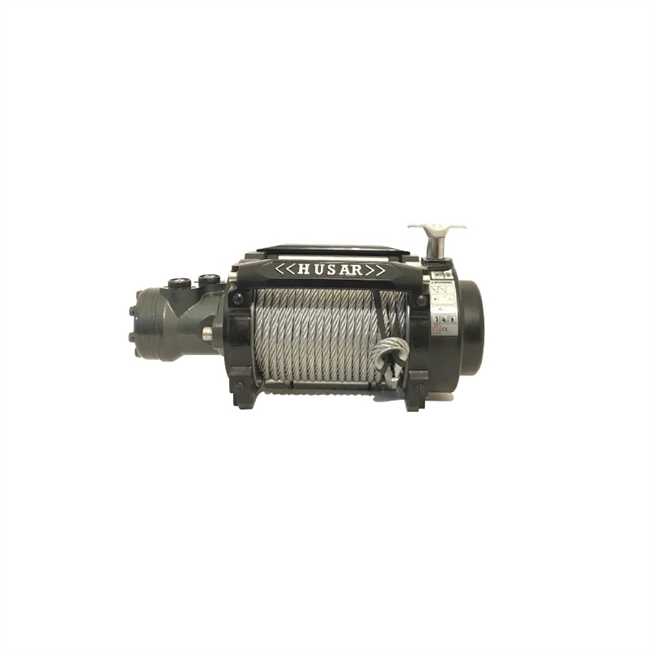Hydraulik-spil Husar Winch Truck 15.000 lbs stål wire 