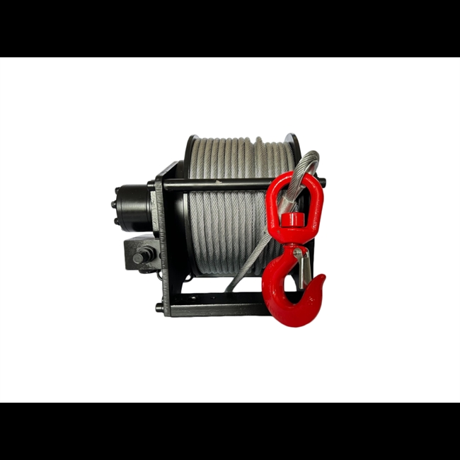 Hydraulik-spil Husar Winch 3300lbs stål wire 