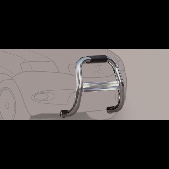 A-bar (Big Ramm) a-bar i rustfristål Toyota Landcruiser VX100 