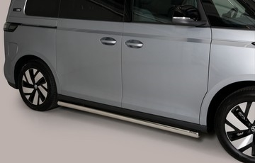 Side bars fra Mach i rustfri stål - Fås i blank og sort til VW ID. Buzz Årgang 2023+
