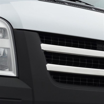 Frontgitter - Grill i rustfrit stål til Ford Transit Connect 2002-2009