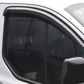 Vindafviser/wind deflector 2 stk. fra Trux til Ford Transit Custom LWB Årgang 2012-2023