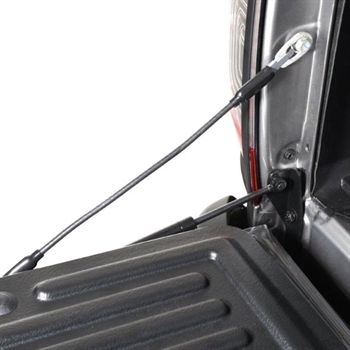 Støddæmper til bagklap fra Trux på Isuzu D-Max Årgang 2025+