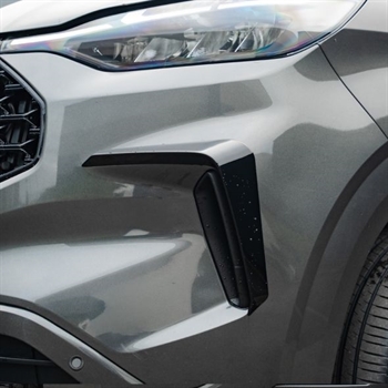 Spoilerfalapper i  i højglans sort til Ford Transit Custom Årgang 2023+