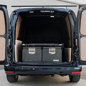 Ladskuffe (Sliding tray) Twin drawer system fra ProTop til Ford Transit Connect LWB Årgang 2024+