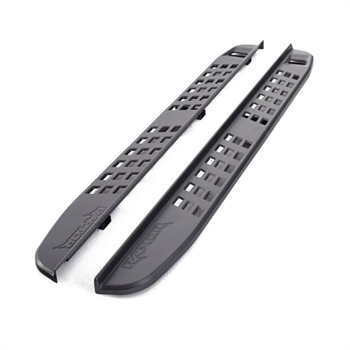  Side bars Raptor Style fra Trux i rustfri stål til Ford Ranger D/C Årgang 2023+