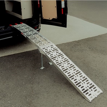 Arbejdsramper 2 stk. med lastkapacitet på 340 kg pr. rampe fra Trux 