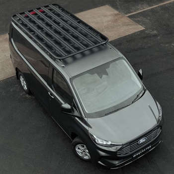 Tagbagagebærer/Roof Rack fra Predator uden siderælinger til Ford Transit Custom SWB Årgang 2023+