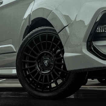 Alu. fælg fra Predator Iconic 18'' matsort til Ford Transit Custom Årgang 2012-2023
