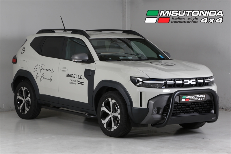 Side bars i rustfri stål - Sort til Dacia Duster årg. 2024+