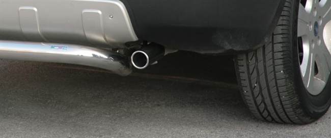 Udstødningsrør rustfri stål til Fiat Sedici årg. 06+