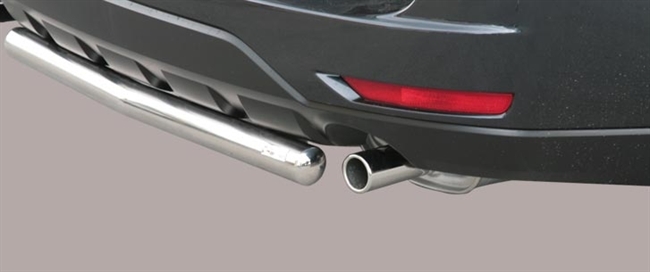 Udstødningsrør rustfri stål til Subaru Forester årg. 08-12